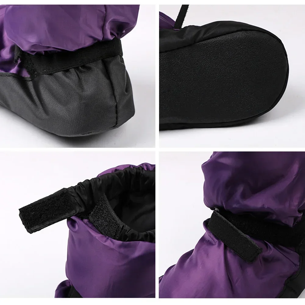 Dance Shoes Ballet Shoes Dance Boots Warm Ballet Boots Winter Warm Up Training Shoes Ballerina
