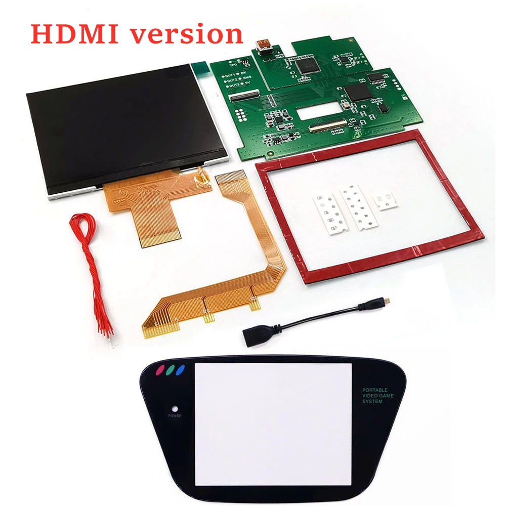 2023 HD 3.5 Inch 720P HDMI-Compatible 640x480 Retro Pixel
