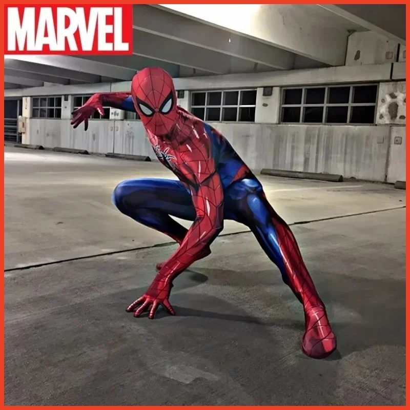 

Hot Anime Spider Man Ps5 Cosplay Costume Gifts Peter-Parker Superhero Jumpsuit Christmas Prop Bodysuit Advanced Battle Suit Toys