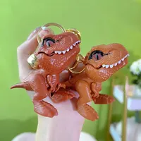 1 Pcs New Tyrannosaurus Rex Bite Hand Toy Keychain Creative Dinosaur Pendant Couple Backpack Pendant Small Gift 2