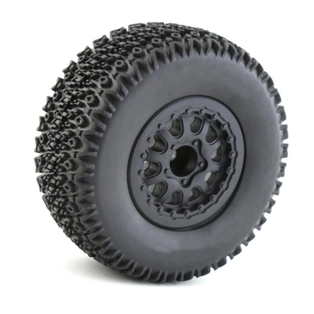 

1 Set RC Crawler Car Nylon Tires for 1:10 Thunder Magic Mountain Rat Ring Odd 727 Short Card Slash Big Caster Big Wheel m0188