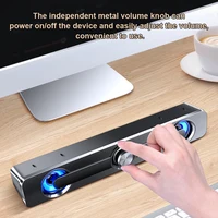V-111 Computer Speaker USB Wired Powerful  Bar Stereo Subwoofer Bass Speaker Surround  Box for PC Laptop Phone Tablet MP3 MP4 - Image 2