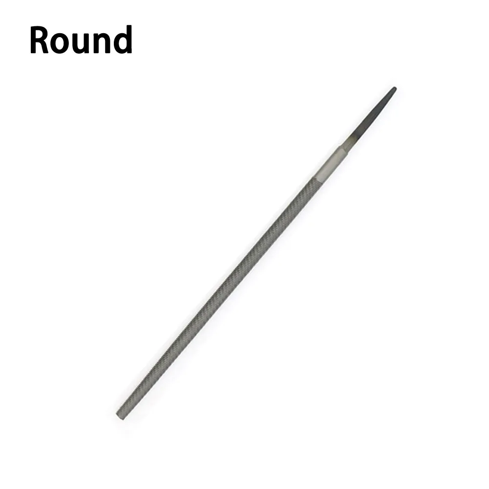 

1pc 6Inch 150mm Steel Files Set Handleless Flat/Round/Half Round/Triangle/Square Shape For Filing Holes Corners Groove Hand Tool