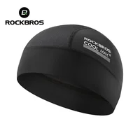 ROCKBROS Cycling Cap Breathable Quick-drying Helmet Hat Inner Cap UPF50 Sun Protection Sports Running Cap Summer Motorcycle Hats 1