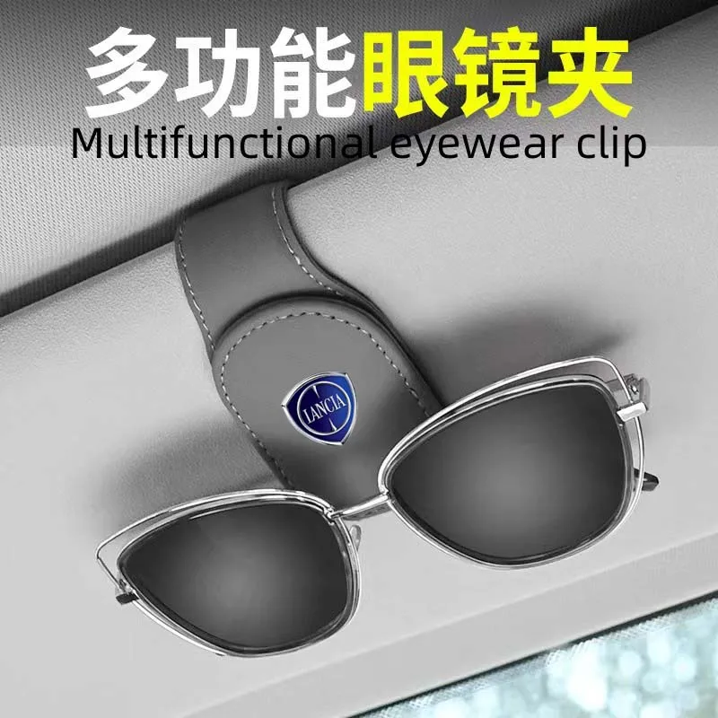 

Car glasses clip Car Sun visor storage box Magic multi-purpose clip for Lancia ypsilon delta musa nera thema STRATOS Y supplies