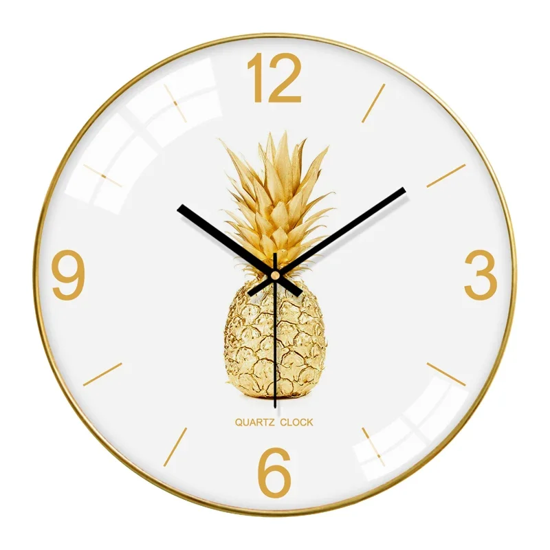 Wall Clock Gold Watch Wall Silent Clocks Style 3  