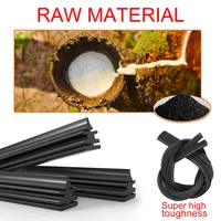 6mm Car Wiper Blade Replacement Strip Boneless Rubber Strip Frameless Wiper Rubber Strip Accessory 26 "28" 30 "32" Inch 2PCS 2