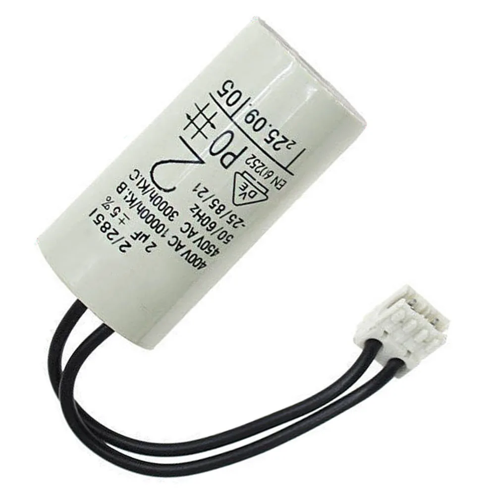 1pc 2uF Wall-mounted Boiler Water Pump Capacitor Water Pump Capacitor For Heating Water Pump Capacitor Heating Systems