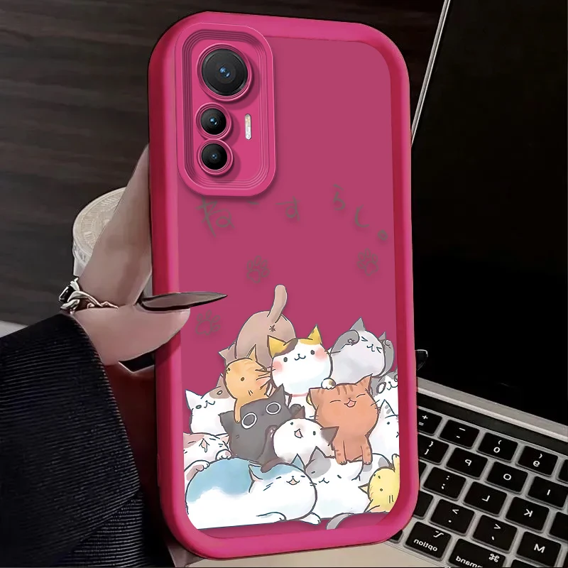 Graffiti Little Cat Phone Case Cover