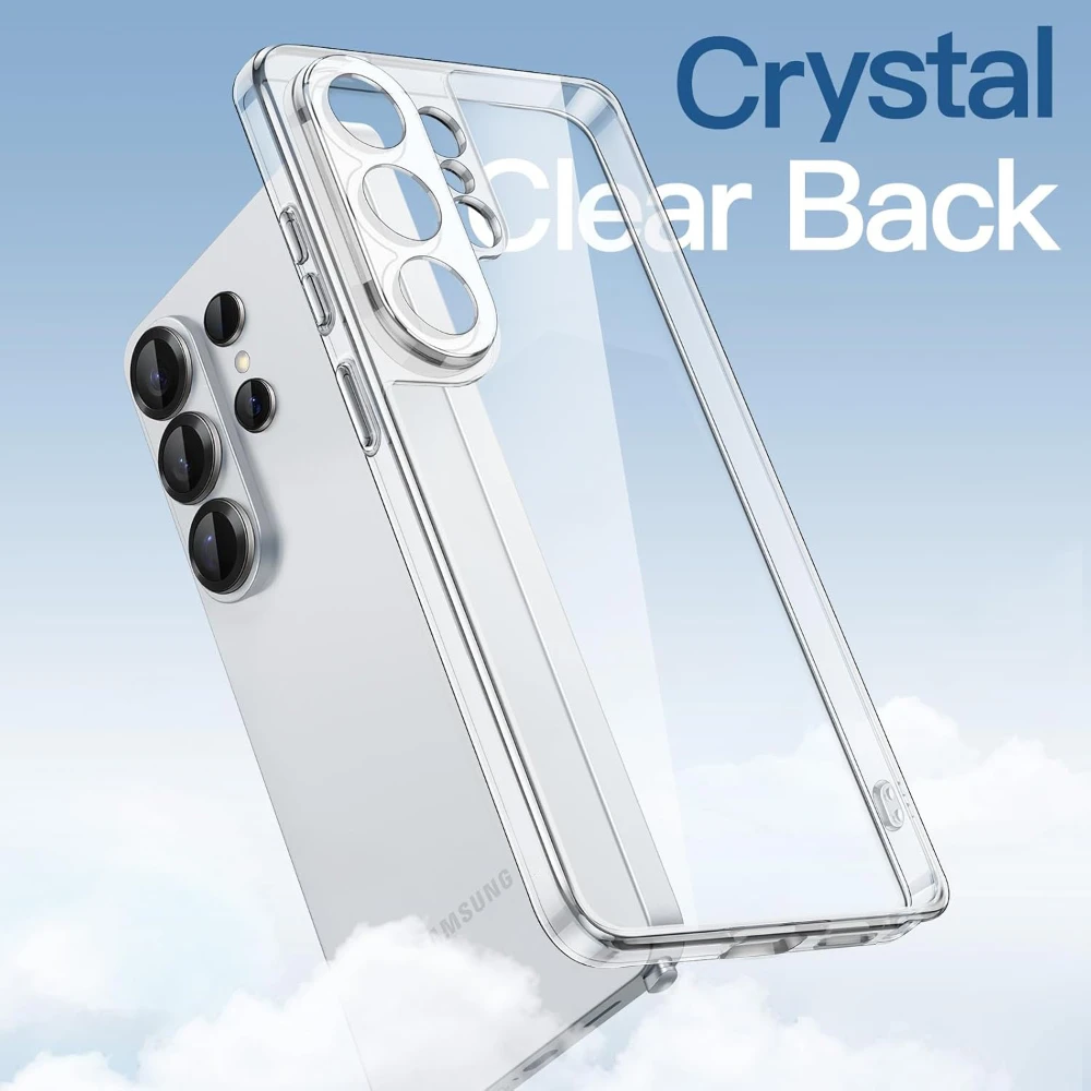 Transparent TPU Phone Case with Slim Clear Back Cover