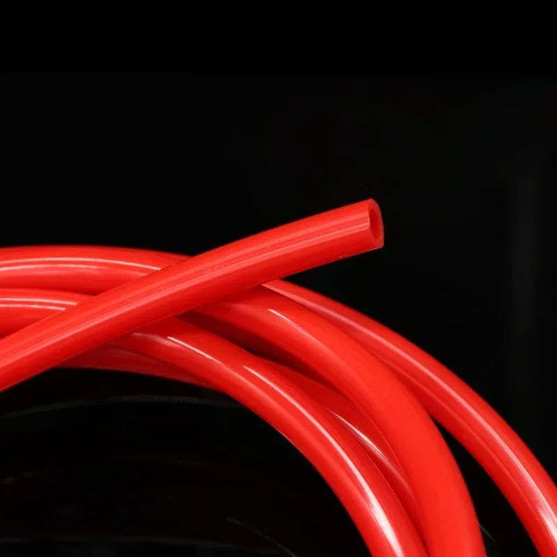 Silicone Tube 1/5/10M Food Grade Red Rubber Hose ID 0.5-32mm Flexible Nontoxic
