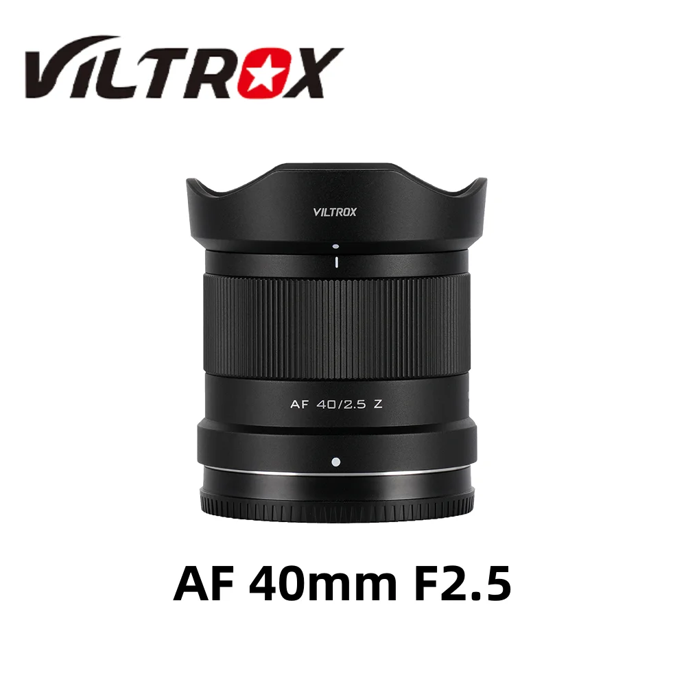 

VILTROX 40mm Lens F2.5 for Nikon Z Camera Lens Full Frame Auto Focus Portrait Vlog for Nikon Zf Zfc Z6 Z7 Z8 Portable Only 180g
