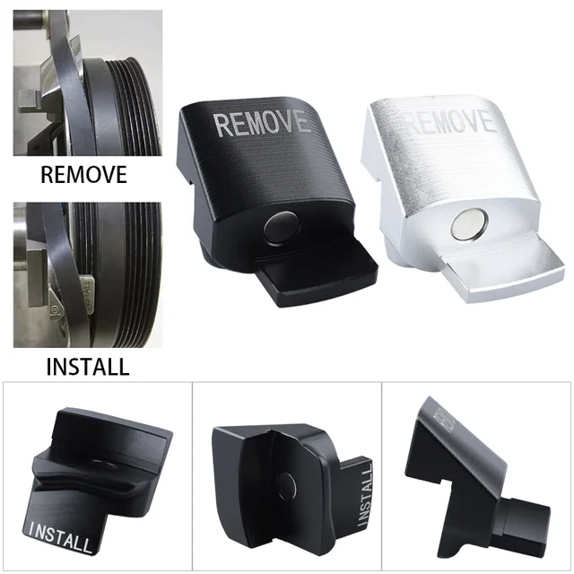 New Stretch Belt Service Remover Installer Tool Kit  Practical Stretch Compact One-piece Design Automotive Repair Auxiliary Tool 1