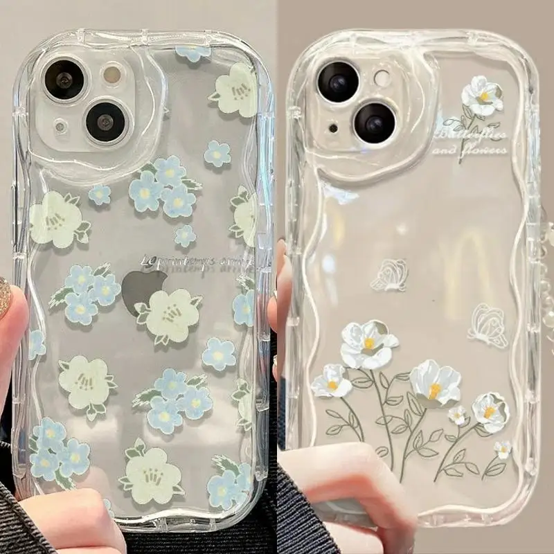 Floral Design Protective Phone Case