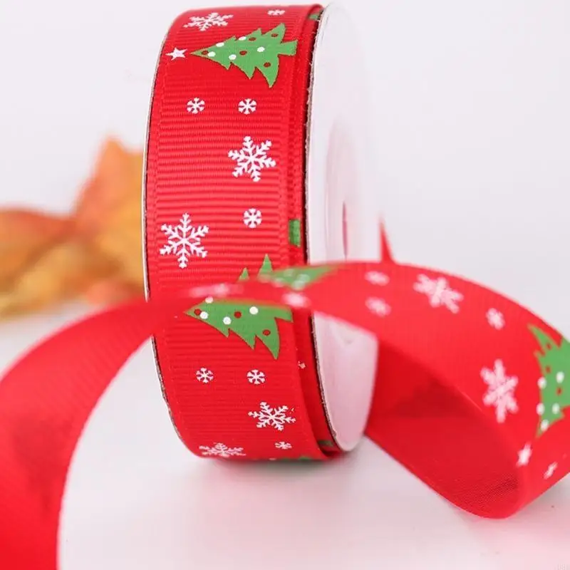 10 Brötchen 10 Yards Weihnachtsbaumendruck rot grün – Detail 9