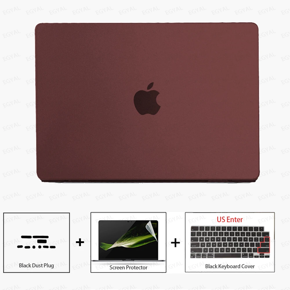 Ultimate Laptop Protection Kit: Ultra-Thin Case, Dust Plug, Screen Film & Keyboard Cover