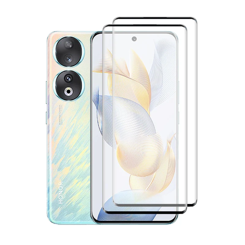 Premium Full Cover Tempered Glass Screen & Camera Lens Protector