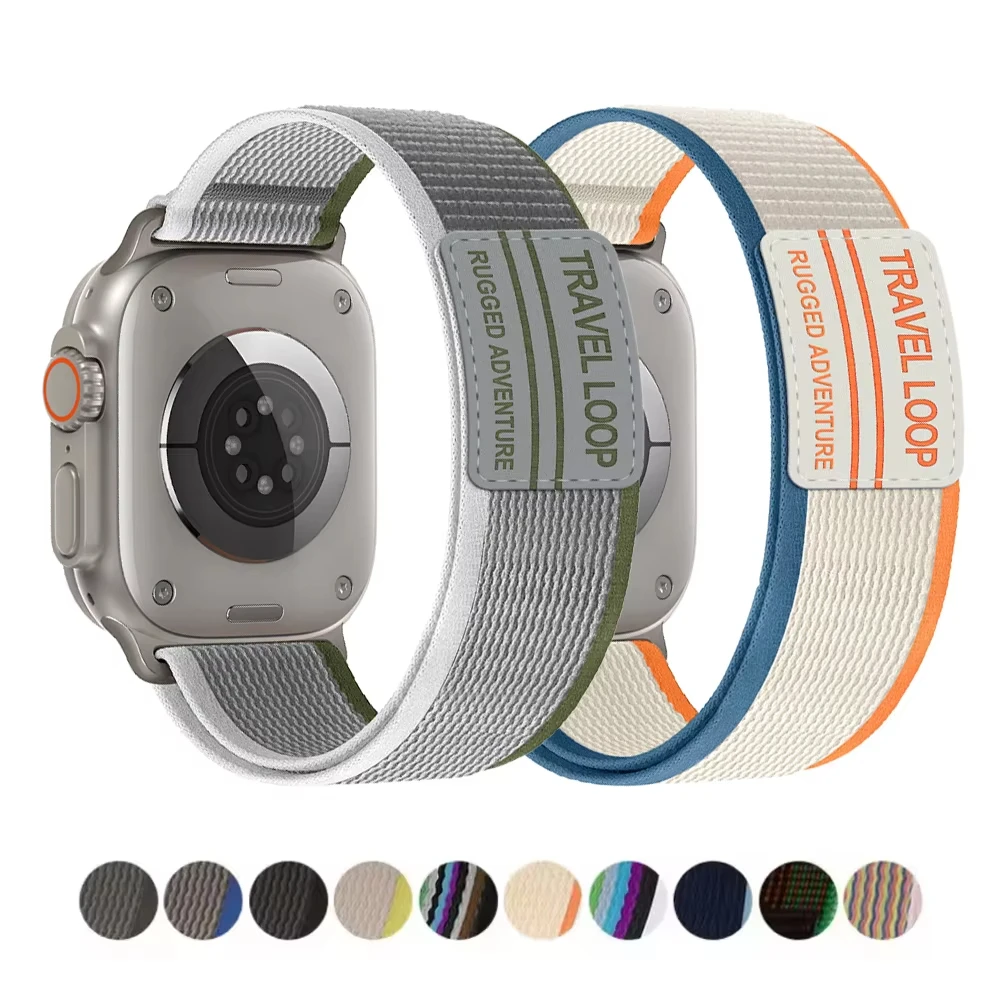 Elastic Trail Loop Strap for Apple Watch Bands, Ultra Durable Bracelet Accessory