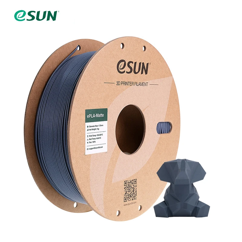 ESUN-Filament pour imprimante 3D, consommable d'imprimante en PLA 256, 1.75mm de diamètre, sous forme de bobine de 1kg (2.2 lbs)