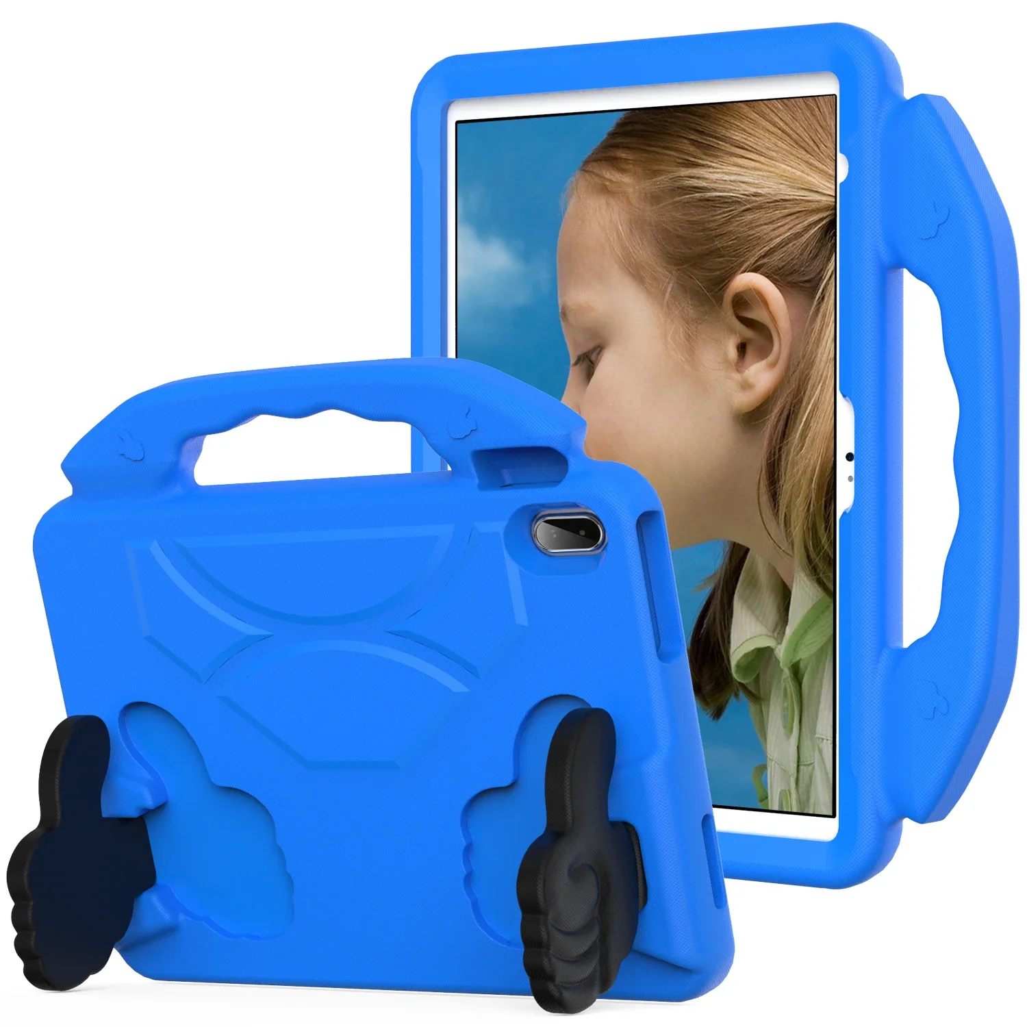 Durable Kids EVA Protective Case with Thumbs Up Design