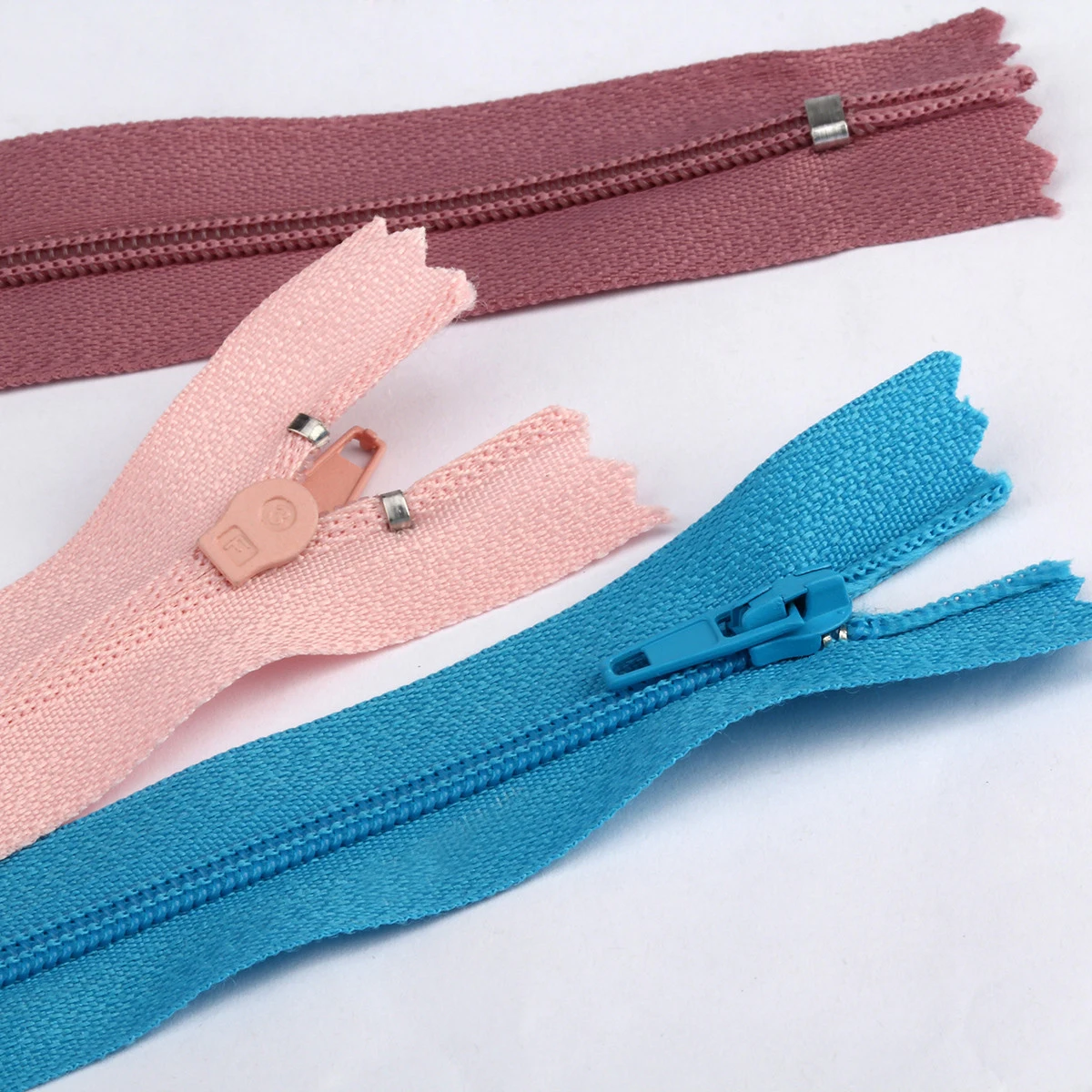 10pcs 3 Inch-24 inch (7.5cm-60cm) Nylon Coil Zippers for Tailor Sewing  Crafts Nylon