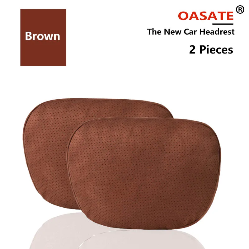 OASATE جديد 2.0 سيارة مسند الرأس وسادة الرقبة دعم...
