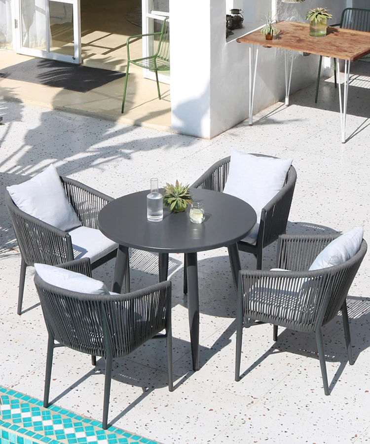 Luxury Outdoor Furniture Sets Italian Style Grey Garden Furniture Outdoor Sets Unique Sectional Rattan Lounge Muebles Home Decor