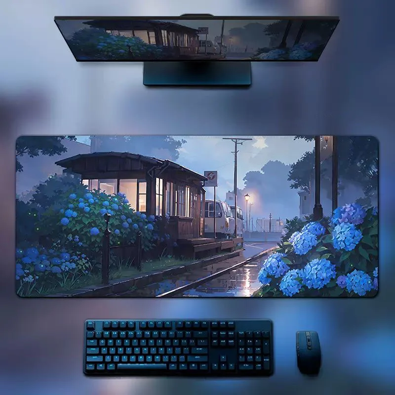 

Big Art Mouse Pad Kawaii Gaming Keyboard Pad Pad on The Table Computer Gamer Accessories Anime Mouse Mats Mouse Carpet Table Rug