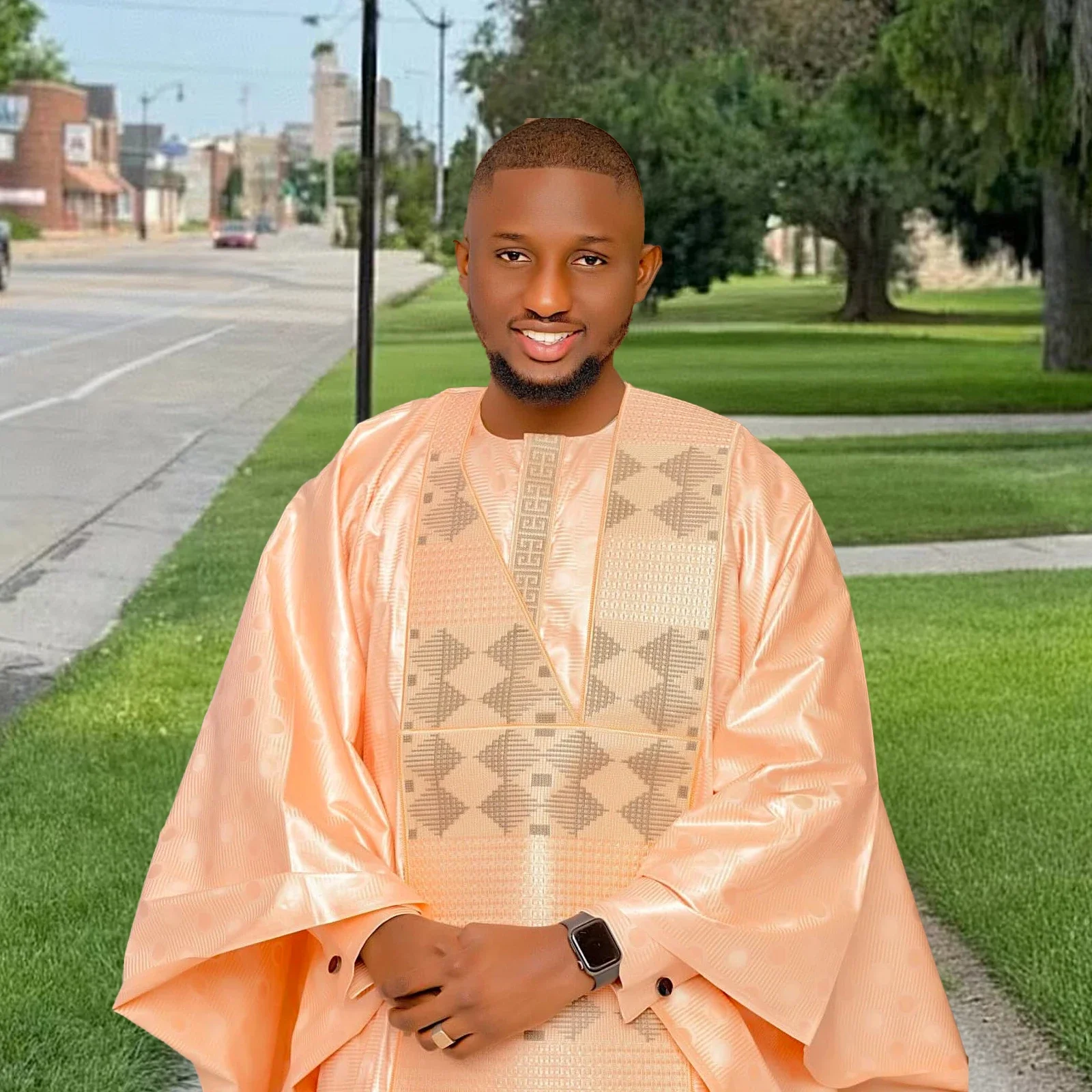 African dress african men set African Clothes For Man Bazin Riche Embroidery Design Top Long Sleeve