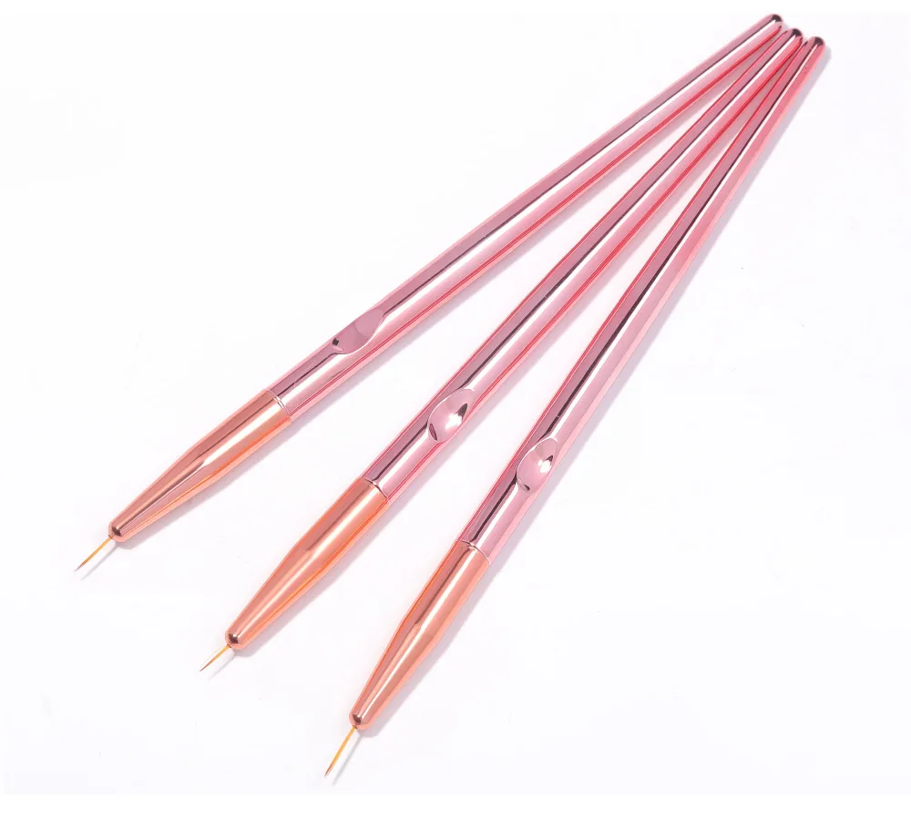20Pcs/Set Nail Art Brush Ombre Brushes UV Gel Nail Polish Brush Painting Drawing Carving Pen Set For Manicure DIY Design Tools 4