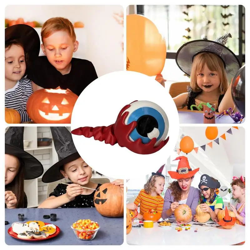 3D Halloween Candy Box Candy Box Spooky Halloween Candies Storage Smooth Desktop Ornaments Storage Bins For Shelves Home