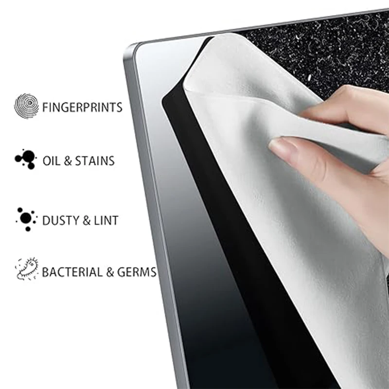 Screen Keyboard Protection Microfiber Liner Cleaning Cloth For MacBook Air 13" Pro 14" 15" 16" 5