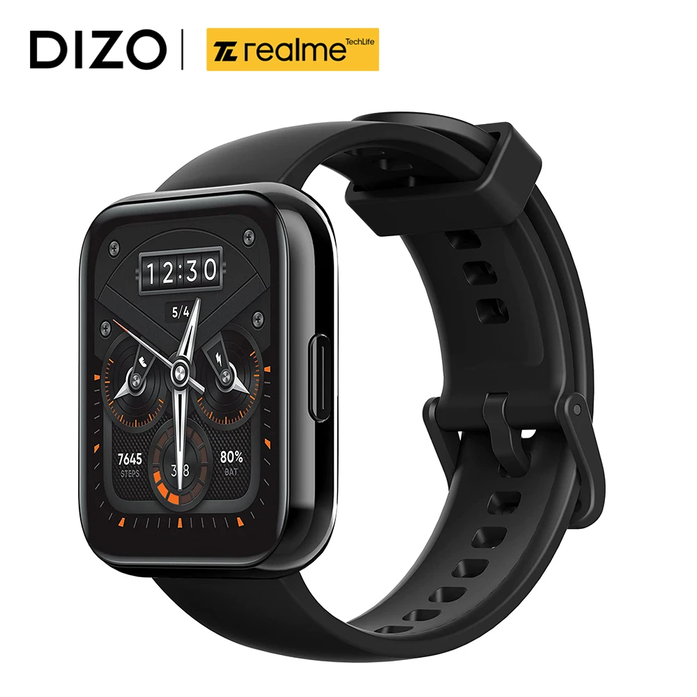 DIZO Watch Pro GPS Smart Watch 1.75 inch Full Touch Screen Sport Fitness Tracker Waterproof Smartwatch for Xiaomi IOS Men Women