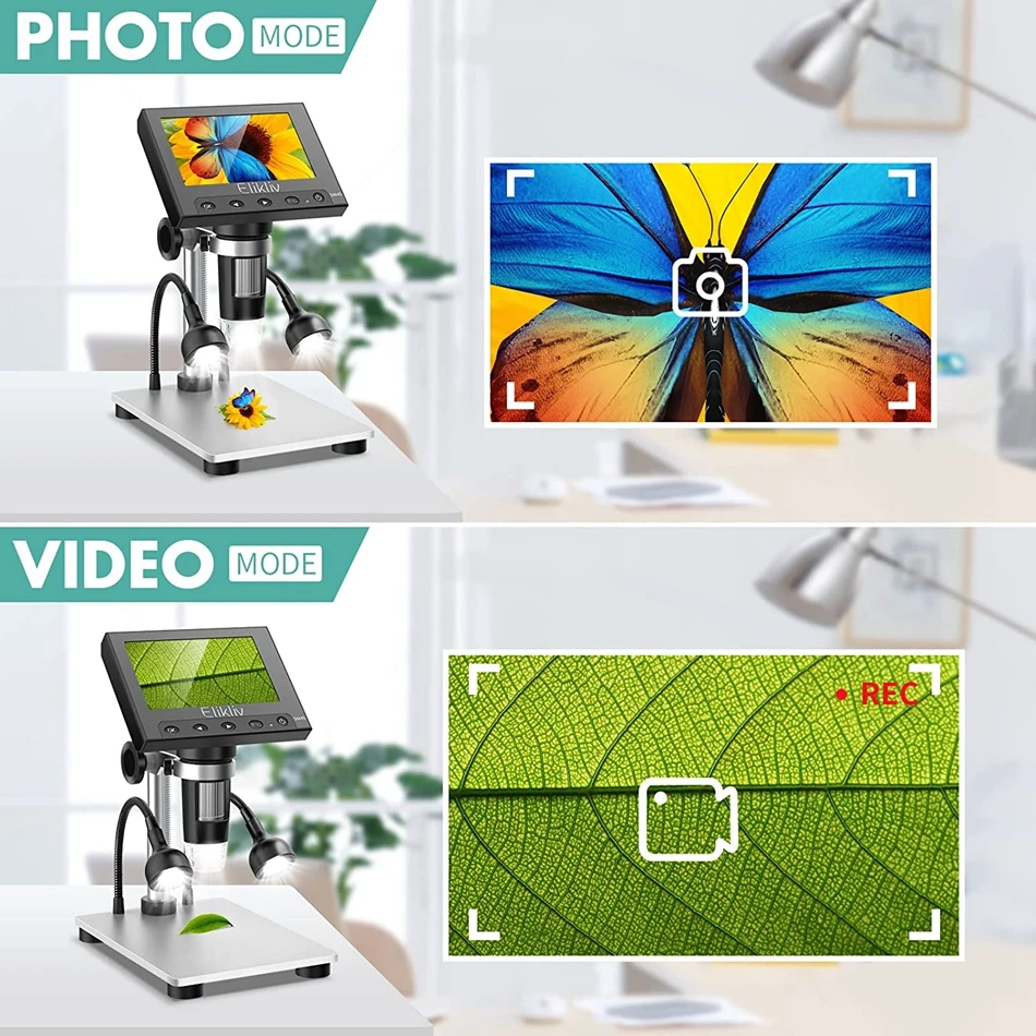 Elik-DM4S 4.3 ġ LCD  ̰ 1000X LED 1080P  ī޶ ̰   ȭ  ο