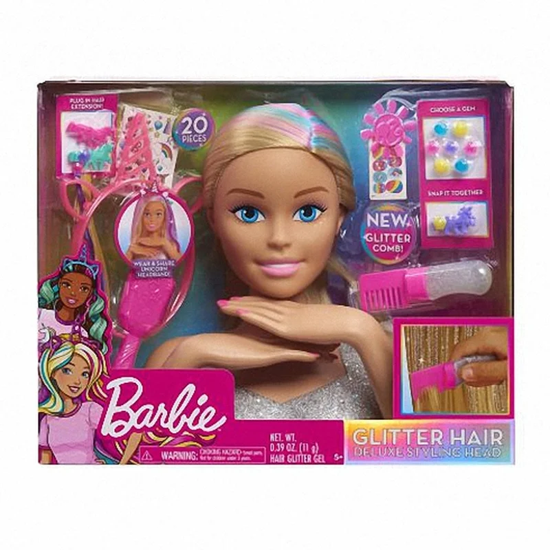 45 Dagen Te Sturen Barbie Deluxe 20 Stuk En Gaan Styling Hoofd Blond Haar Blonde Pop Meisje Pop| | - AliExpress