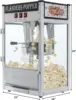 Popcorn Machine with 8 Ounce Kettle Makes Up to 32 Cups, Commercial Popcorn Machine Countertop Popcorn Maker w/Stainless Steel S 6