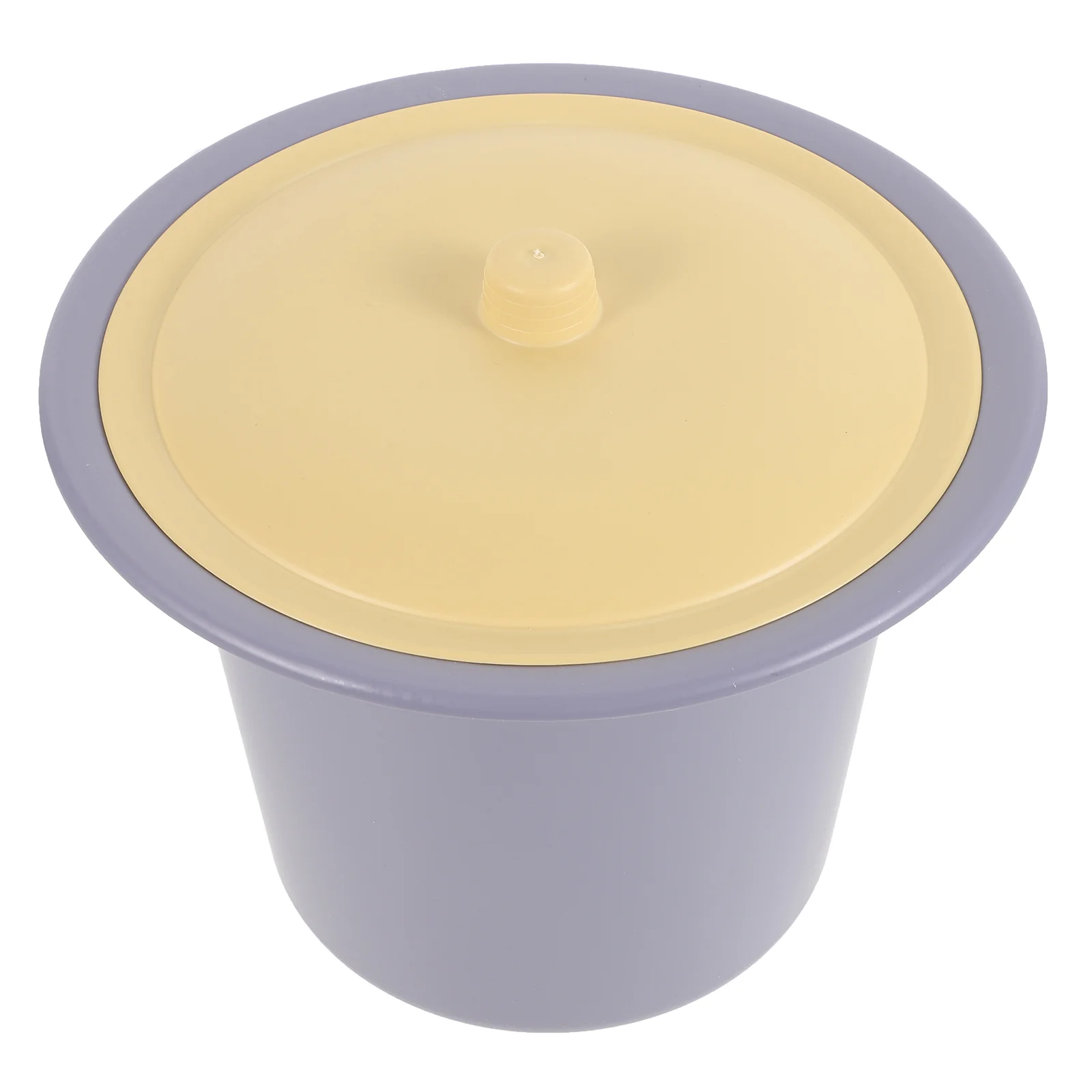 

Urine Bucket ( + Blue Lid (with Lid)) Spittoon Female Bedpan The Portable Toilet Baby Potty Plastic Urinal