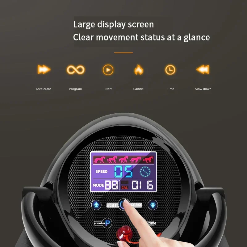 Horse Riding Machine, Household Fat Burning Shaping, Bodybuilding Slimming Tool, Fitness Equipment, Leg Exercise Machine