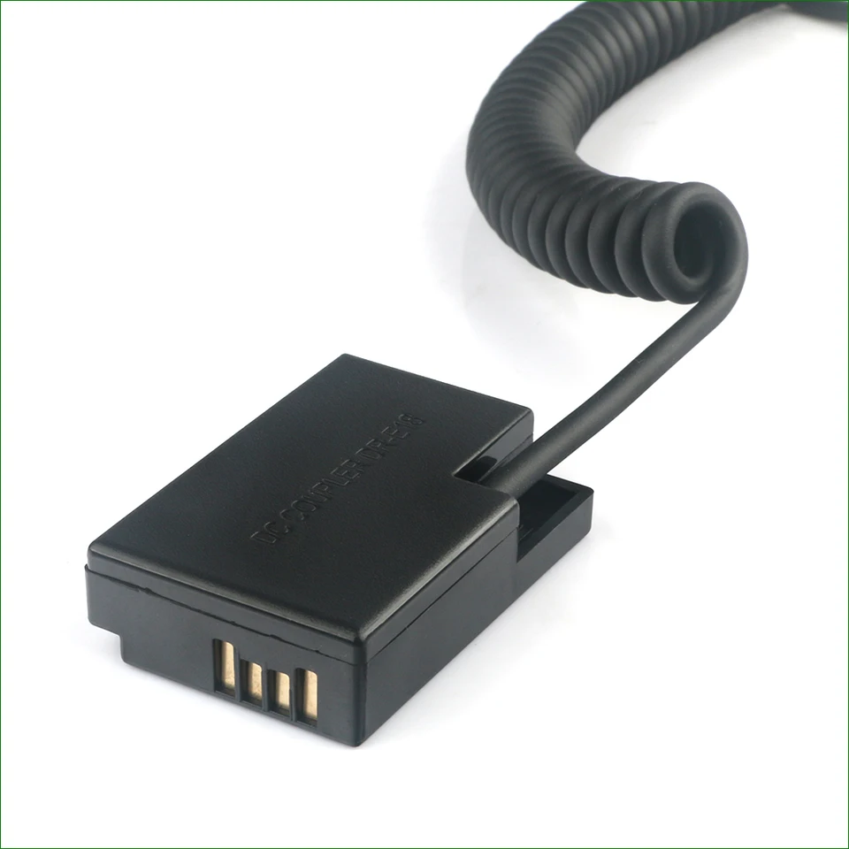 ENEGON LP-E17 Dummy Battery ACK-E18 DC Coupler Adapter Kit Compatibel met Canon Rebel SL2, T6i, T6s, T7i, EOS M3, M5, M6, EOS 200D, 250D, 77D, 750D, 760D, 800D, 8000D, KISS X8i