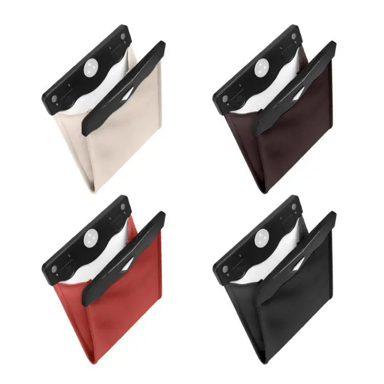 

Автомобильный контейнер для мусора, водонепроницаемый, из искусственной кожи, со светодиодной подсветкой