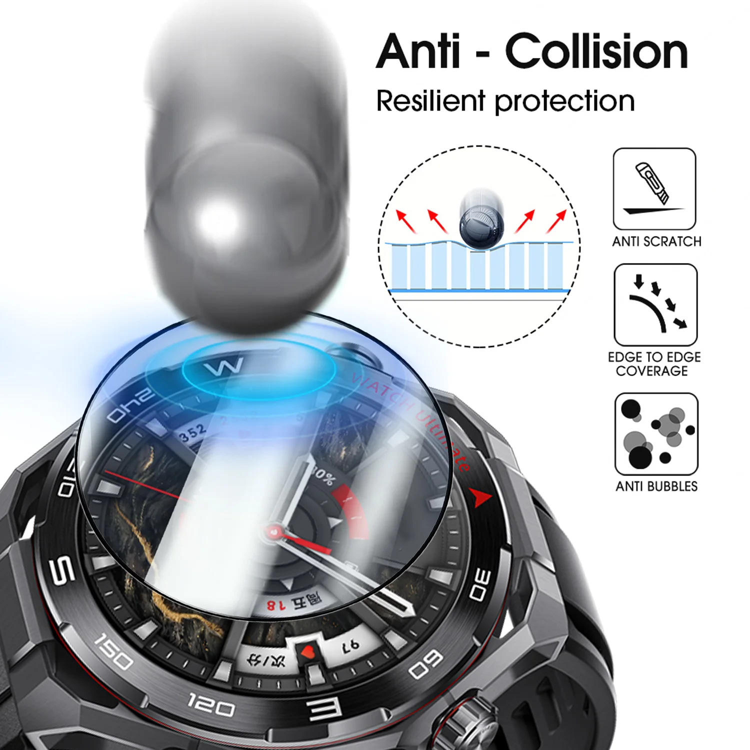 3D Curved Flexible Screen Protectors - HD Anti-Scratch Protective Films