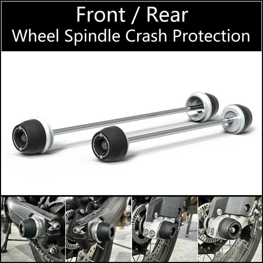 

For BMW F750GS F850GS 2020-2023 Front Rear Wheel Axle Fork Crash Slider Motorcycle Accessories Stand Screw Swingarm Spools