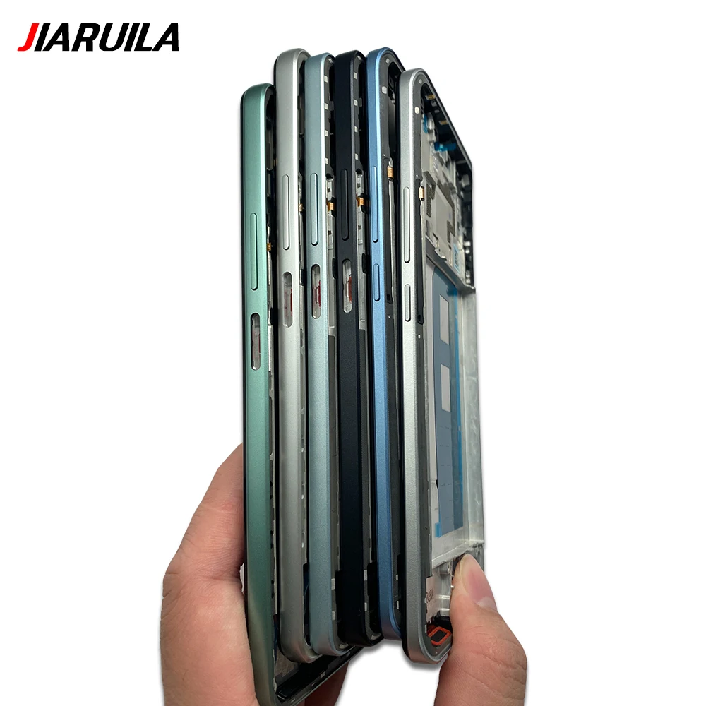 Housing Middle Frame LCD Bezel Plate Panel Chassis For Xiaomi Poco F3 F4 F5 Pro Front Frame Housing Bezel Repair