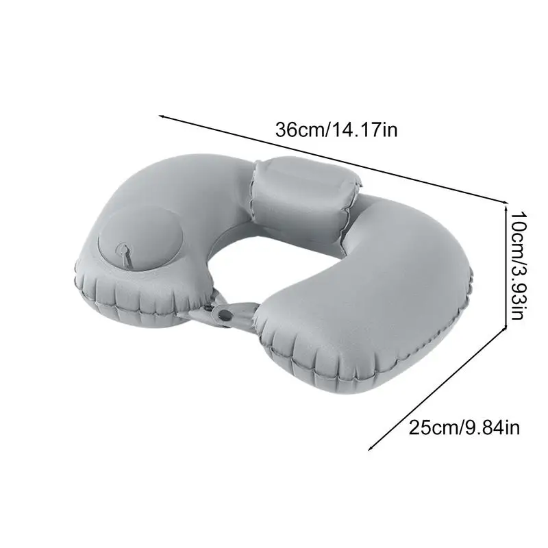 Inflatable Neck Pillow Sleeping U-Shaped Pillow Neck Pillow For Traveling U-Shaped Neck Pillow Sleep Airplane Travel Neck Pillow 6