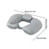 Inflatable Neck Pillow Sleeping U-Shaped Pillow Neck Pillow For Traveling U-Shaped Neck Pillow Sleep Airplane Travel Neck Pillow 6