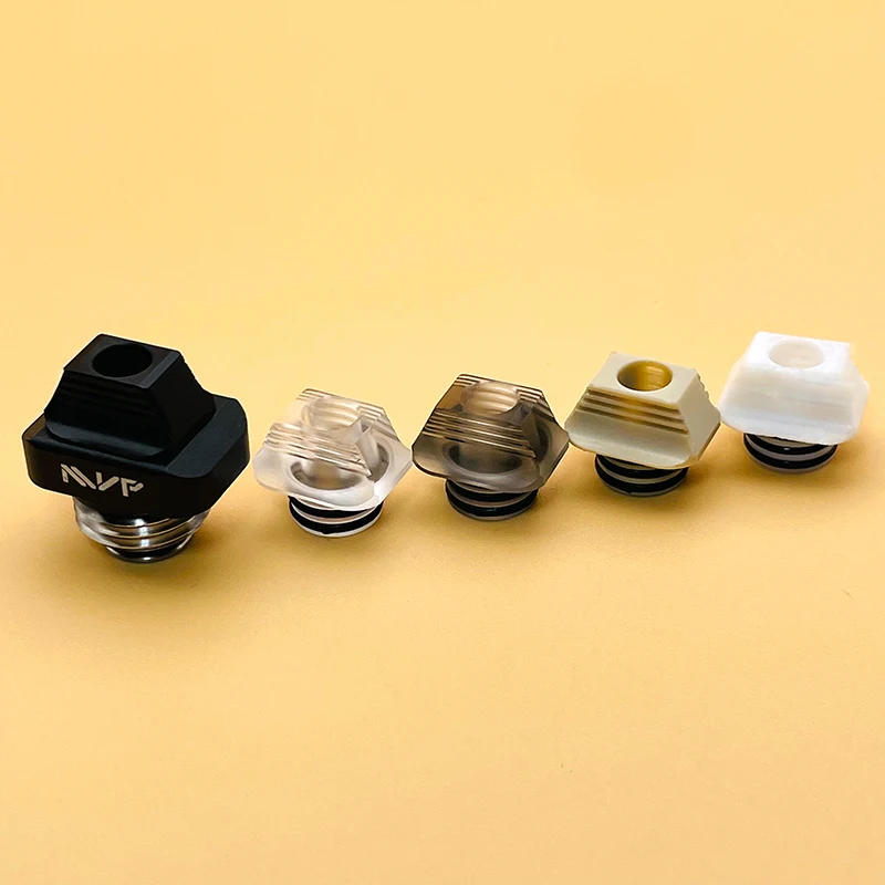 MVP Style 510 Thread Mouthpiece Tip SS Aluminum PC POM PEEK Material For BB / Billet Box Accessories