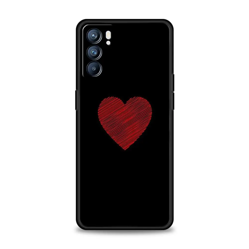 I Love You Pink Heart Phone Case - Elegant and Stylish Protective Cover