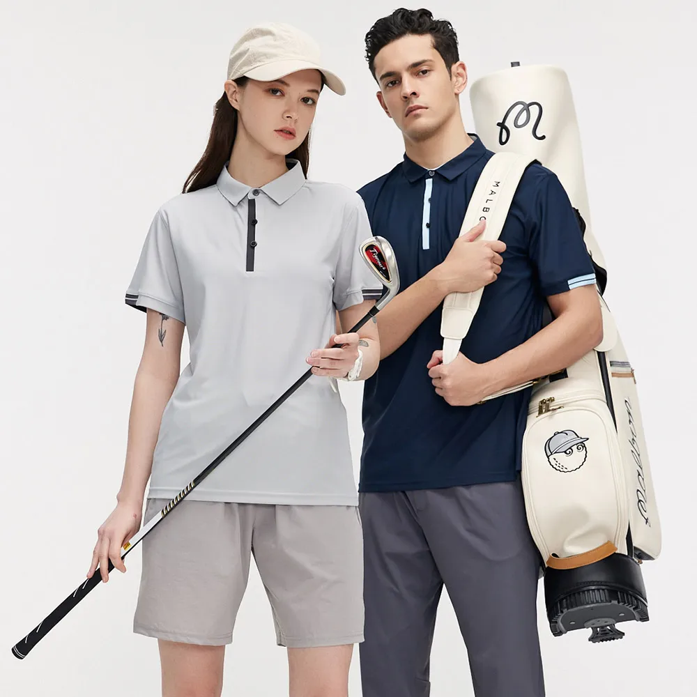 Summer Golf Wear Quick Drying Breathable Polo Shirt Women's Golf Clothing Short Sleeve Lapel T-Shirt Outdoor Casual Sportswear