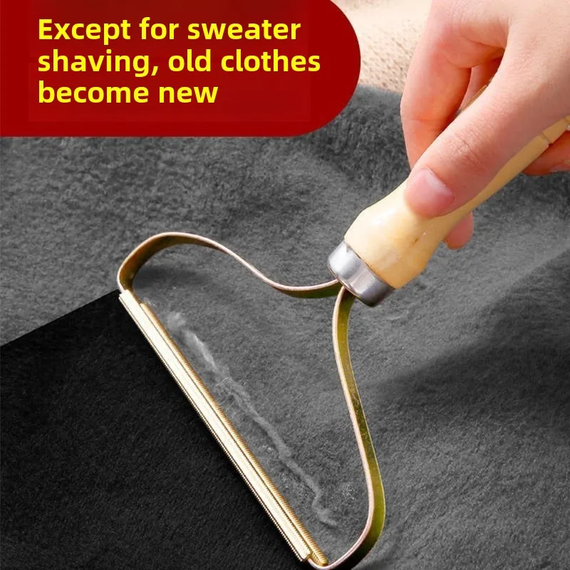Portable Lint Remover Carpet Wool Coat Clothes Manual Shaver Removal Scraper Cleaning Tool Pet Hair Remover Brush 1pc lint remover pet hair remover lint roller hair removal brush clothes lint remover