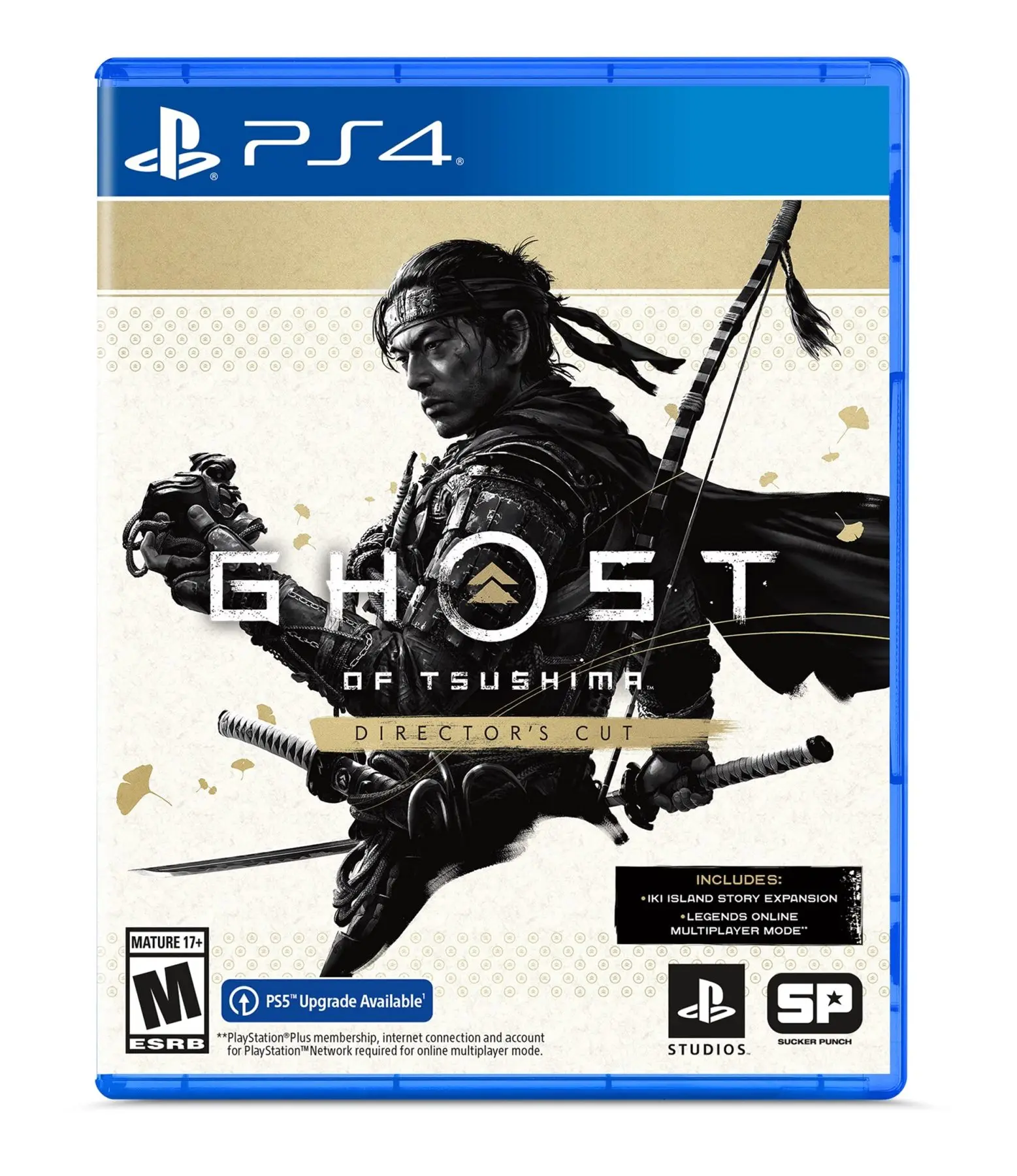 Ghost Of Tsushima Director'S Cut Ps4 Per Playstation 4 Versione Disco Controller Per Videogiochi Console Per Console Gamepad Command